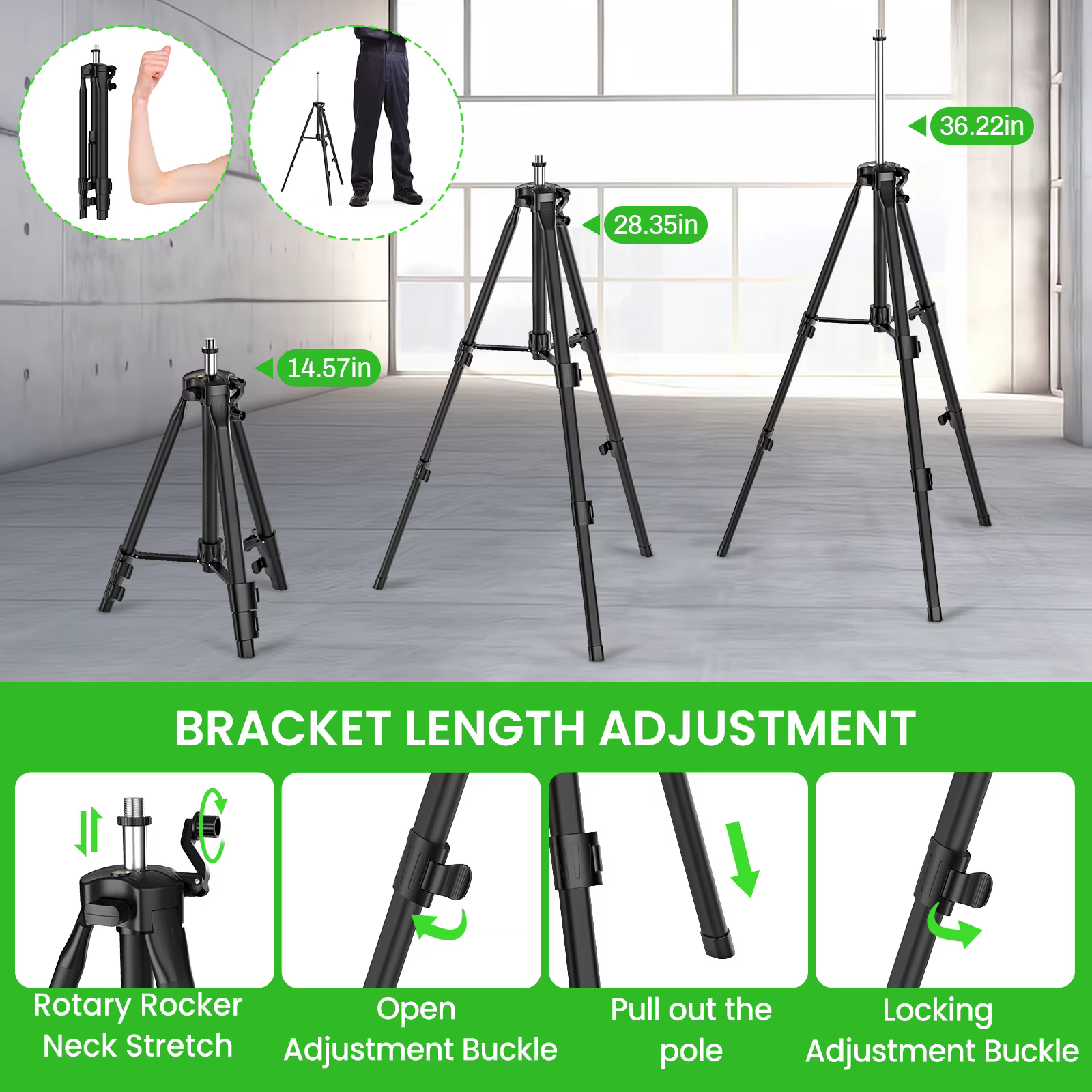 16 Lines 4D Laser Level green line SelfLeveling 360 Horizontal & Vertical power Laser level Professi