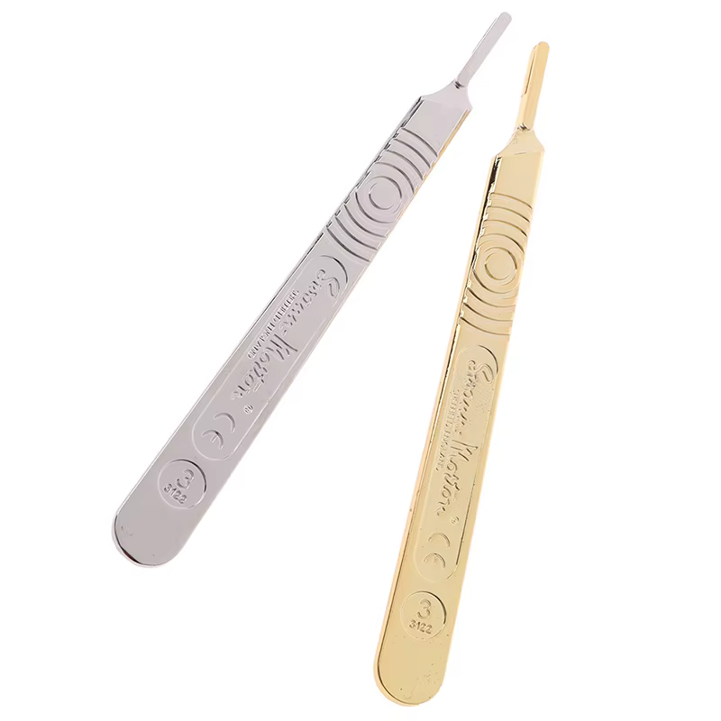 Outils à main de gravure de poignée de scalpel, lame adaptée, générateurs en acier inoxydable, génér
