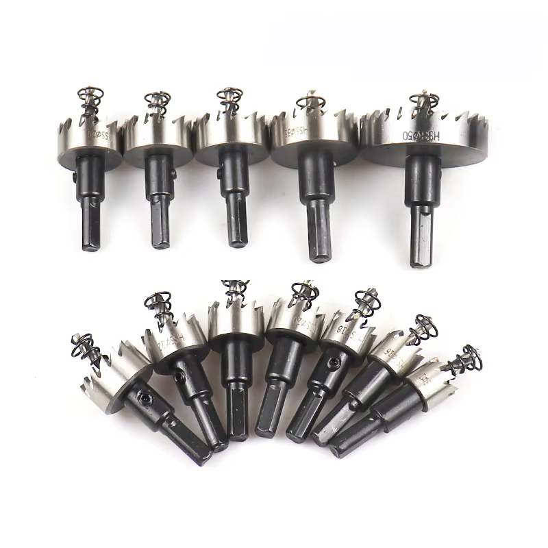 Scie cloche HSS 16-100mm Cobalt acier rapide M35 ensemble d'outils en acier inoxydable pour le perça