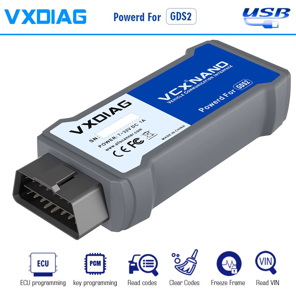 VXDIAG VCX NANO pour GM OPEL GDS2 2023.07 Tech2win V16.02.24 outil de Diagnostic Version USB Version