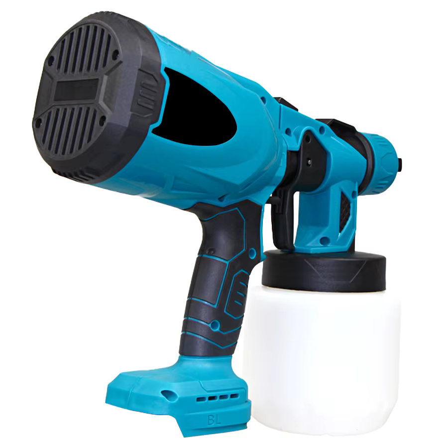 Pistolet de pulvérisation électrique sans fil 800ML, pulvérisateur de peinture portable pour la mais
