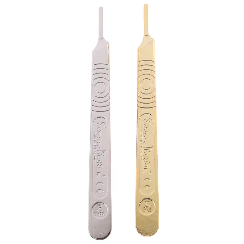 Outils à main de gravure de poignée de scalpel, lame adaptée, générateurs en acier inoxydable, génér