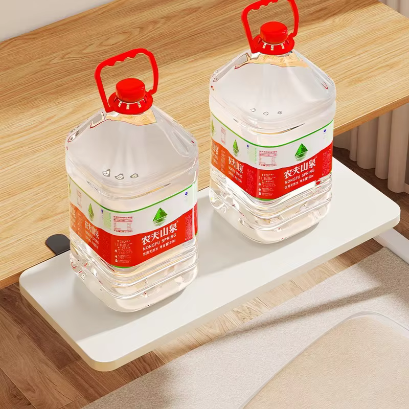 Planche d'étagère d'extension de bureau, fixation d'extension multifonctionnelle pliable pour le bur