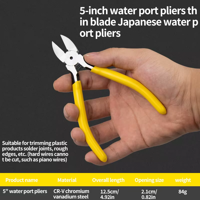 Pince coupante diagonale de précision et électronique – outil multifonction avec fonction pince à dé