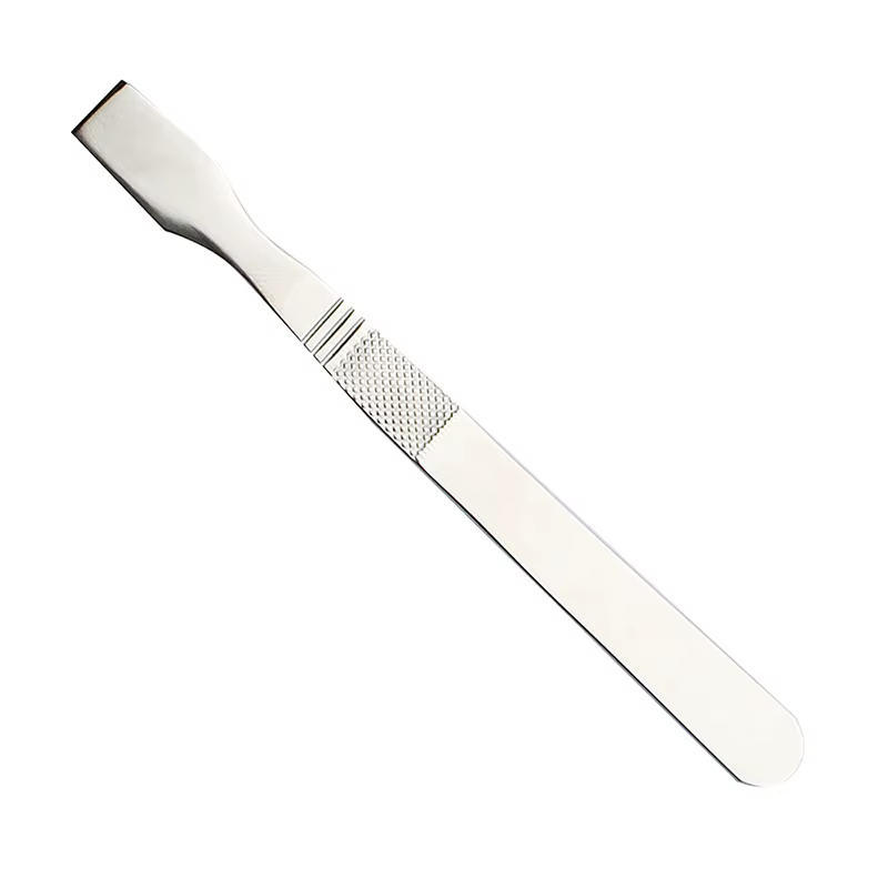 JAKEMY JM-Z12 couteau à gratter en étain métallique à mémoire de forme, couteau de mélange de pâte à