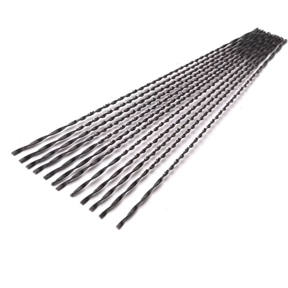 10 pièces 130 mm 2 # /3 # /7 # /8 # Lames de scie à chantourner dents en spirale lames de scie à b