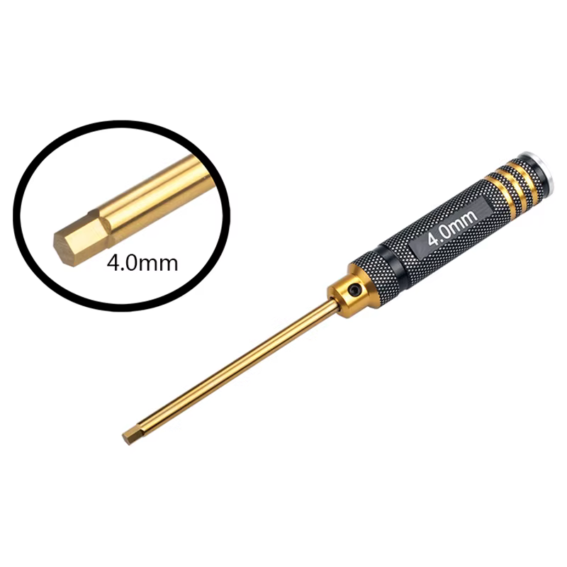 RJX-Clé hexagonale super dure plaquée pour personnes âgées, kit d'outils de tournevis HSS pour modèl
