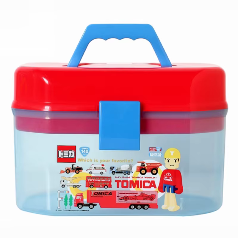 Boîte de rangement de blocs de construction de jouets pour enfants, boîte de rangement Portable en p