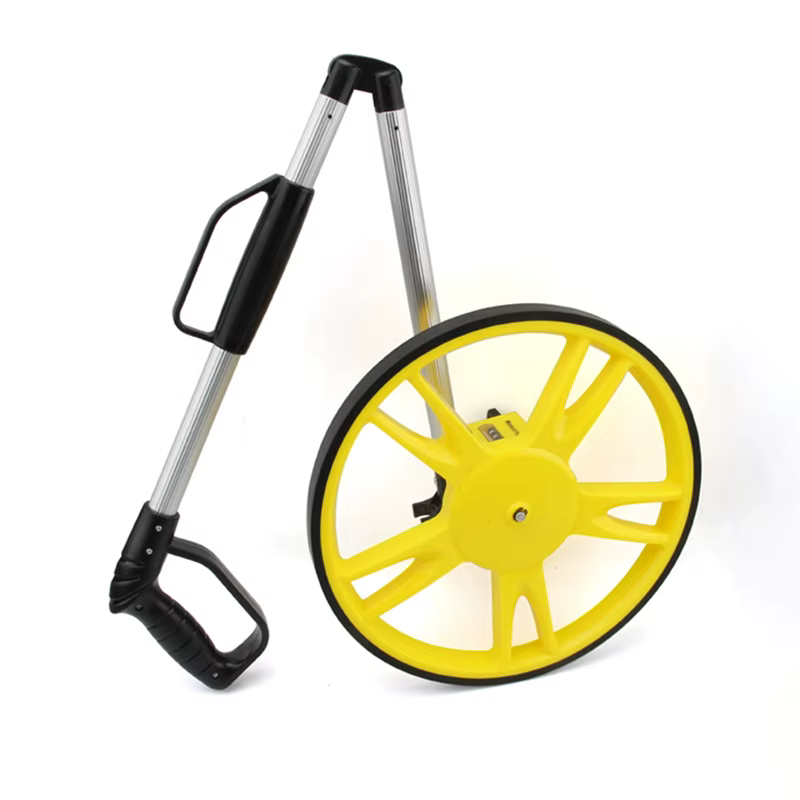 Roue de mesure de Distance Portable 0 ~ 9999.9m, Type rouleau à poussée manuelle, outils de mesure m