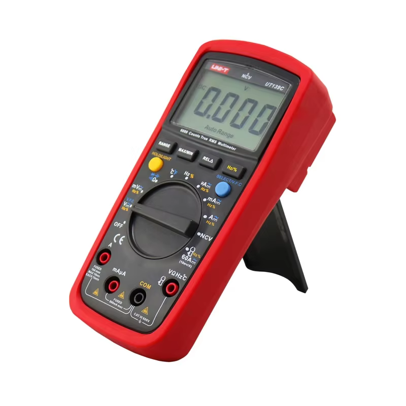 UNI-T UT139C UNITÉ Multimètre Numérique Auto Gamme True RMS Mètre puzzles itor Testeur Déterminer 60