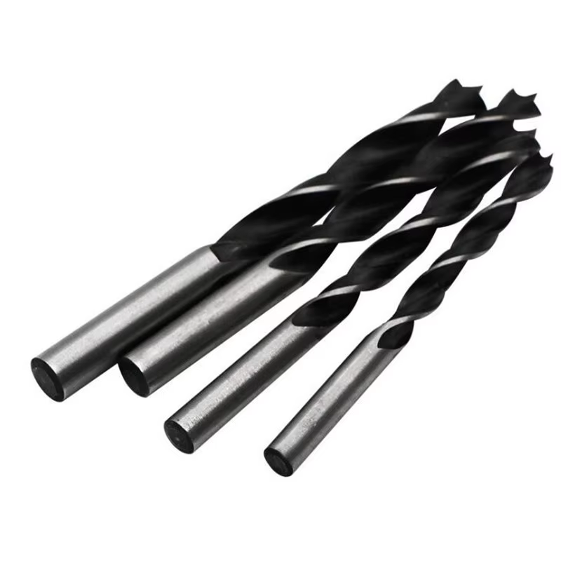 Ensemble de forets à bois 3MM-10MM, Kit de forets pour outils à bois, foret en spirale en acier à ha