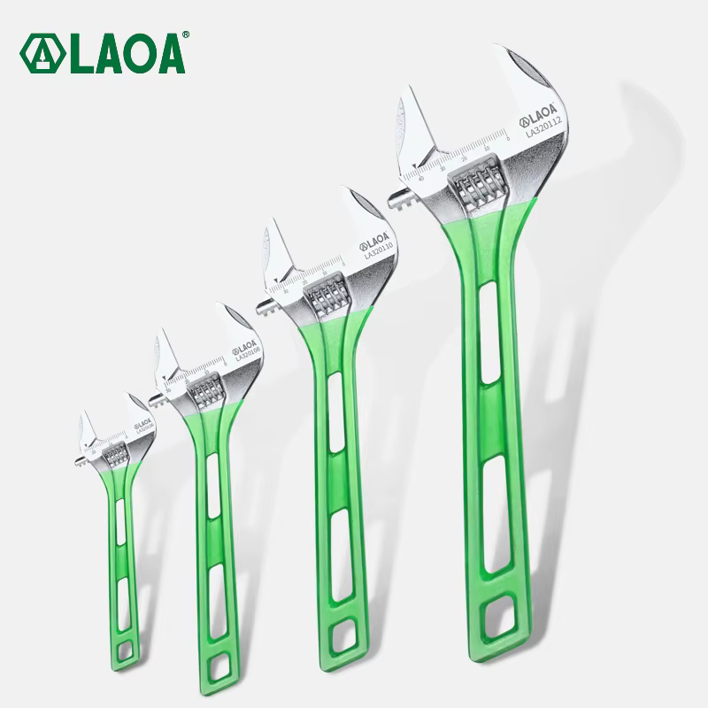 LAOA – clé à lumière réglable à grande ouverture, clé multifonctionnelle pour tuyau de salle de bain