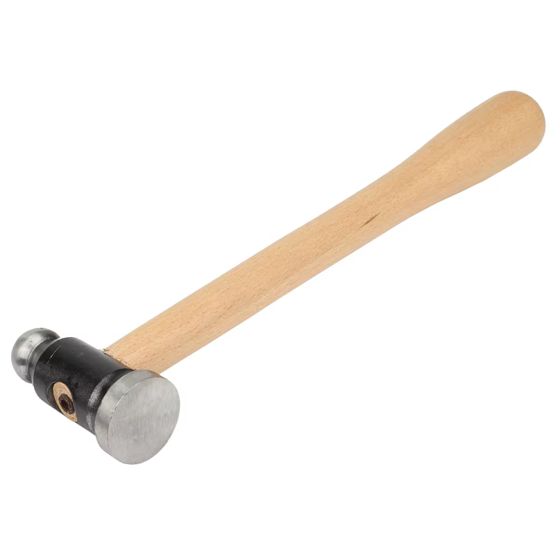 Marteau de rabotage en bois de 26mm, avec manche en bois, marteau de chasse, bijoutier, outil d'orfè