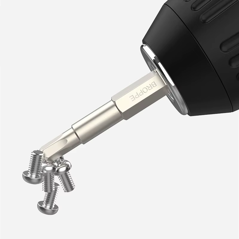 Embouts de tournevis à tête hexagonale magnétique en acier allié, outil de tournevis électrique, jeu