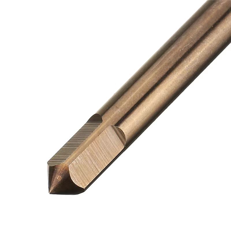 Machine à flacons en spirale M3-M12 HSS-Co Cobalt M35, tarauds à vis métrique, filetage droit, perce