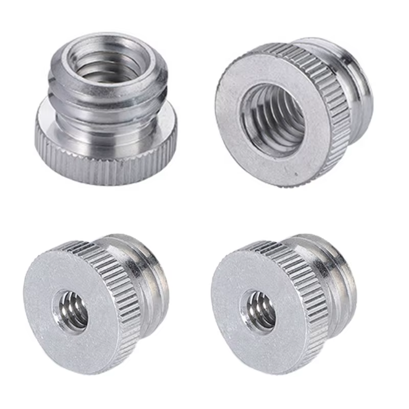 Adaptateur 5/8 "à 1/4", Compatible avec niveau Laser à filetage 1/4 et télémètre 5/8 ", trépied, sup