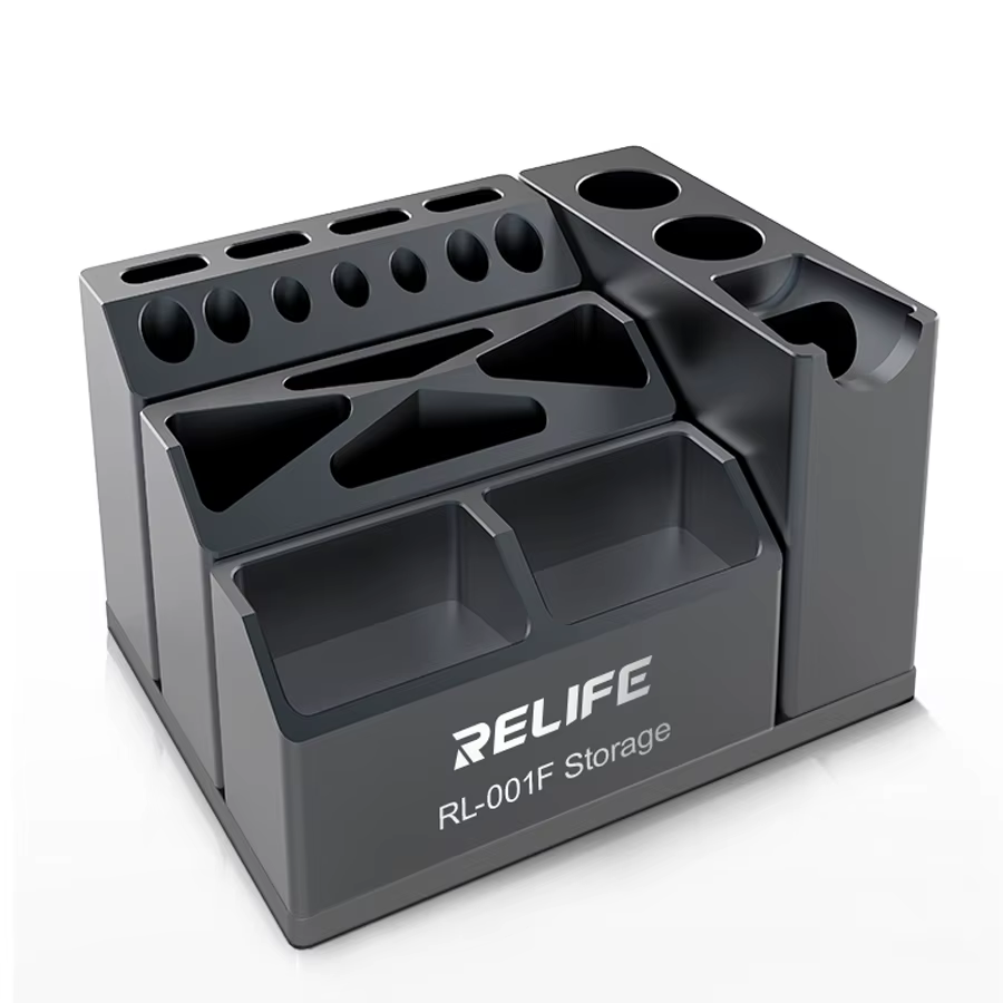 Relife – boîte de rangement combinée multifonctionnelle en aluminium, organisateur de pièces de vis,