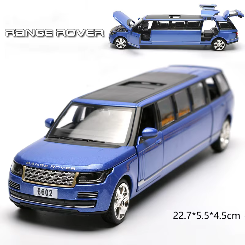 1:32 Rover Range rover allonger alliage Limousine métal moulé sous pression modèle de voiture retire