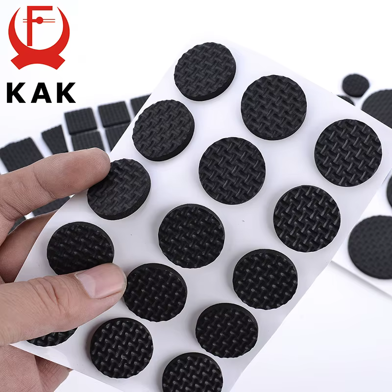 KAK 1-24 pièces auto-adhésif meubles jambe pieds tapis feutre tampons anti-dérapant tapis pare-chocs
