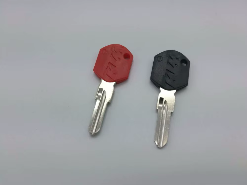 Clé vierge de moto noire/rouge, lame non coupée pour KTM DUKE 125 250 390 690 990, moto Racer, bonne