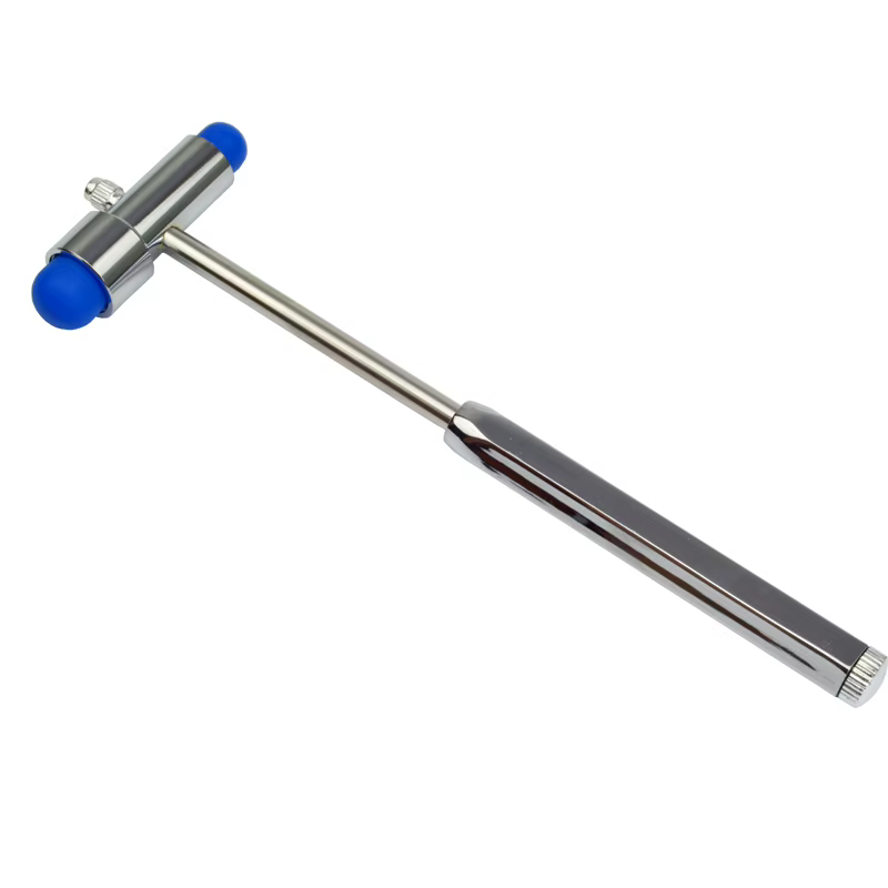 Marteau multifonction réflexe neurologique avec brosse et épingle, outil de Diagnostic, Massage des
