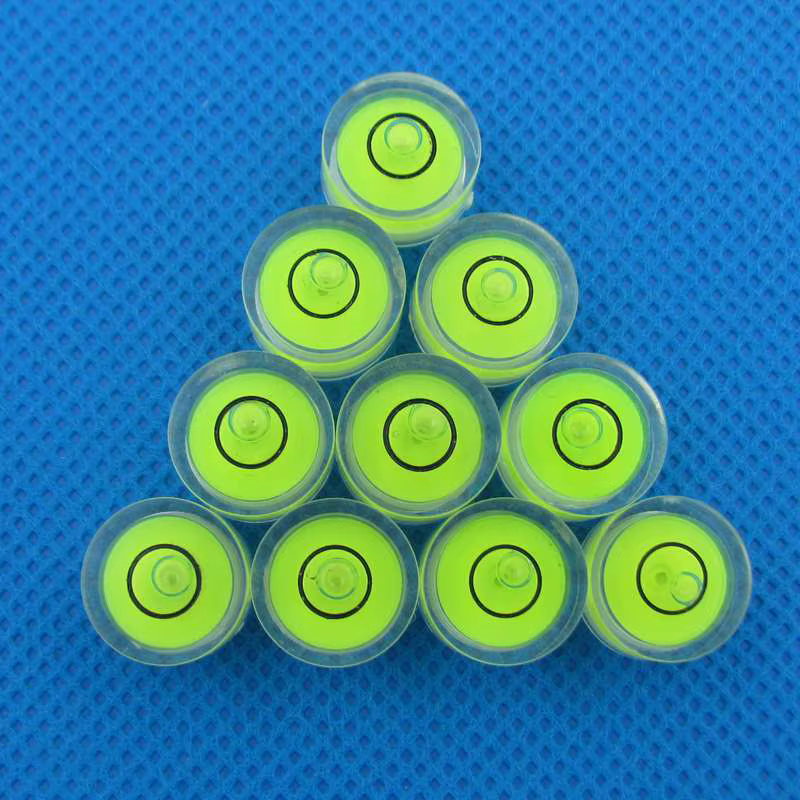 HACCURY – niveau de perles circulaire, Mini niveau à bulles, 14x8mm