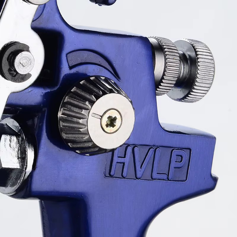 WENXING 0.8mm / 1.0mm buse H-2000 professionnel HVLP Mini pistolet à peinture aérographe pour peintu