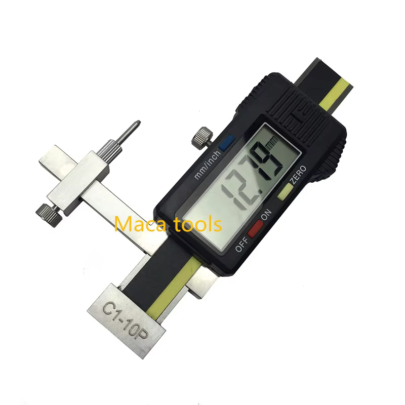 Jauges numériques de décalage et de pas de -10 mm à +10 mm avec face de mesure plate – Jauge électro