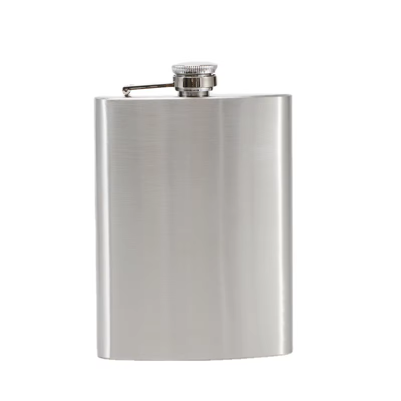Ensemble de flacons de hanche portables de 8oz/220ml, avec tasse pour whisky, Vodka, Pot à vin, alco