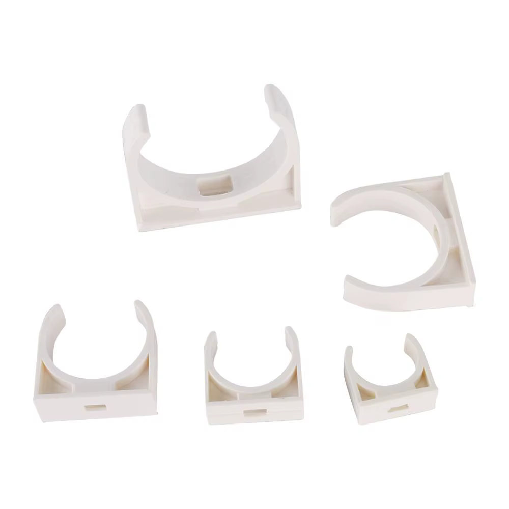 5 pièces 20/25/32/40/50mm colliers de serrage en PVC Support de tuyau d'eau connecteurs de tuyaux en