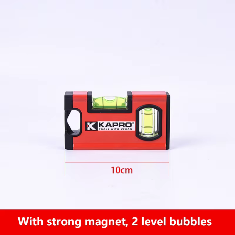 Kapro 10/20 cm Portable magnétique petit niveau à bulle précision en aluminium Construction outil de
