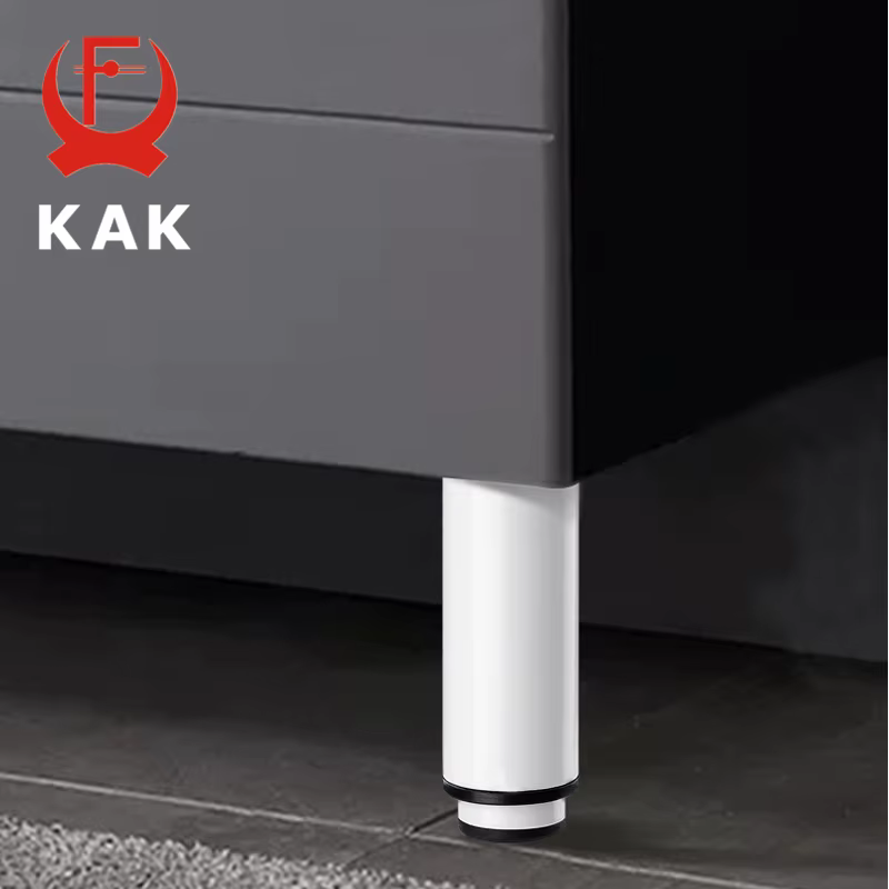 KAK pied de meuble réglable en acier laminé à froid pieds de Table noir blanc armoire de remplacemen