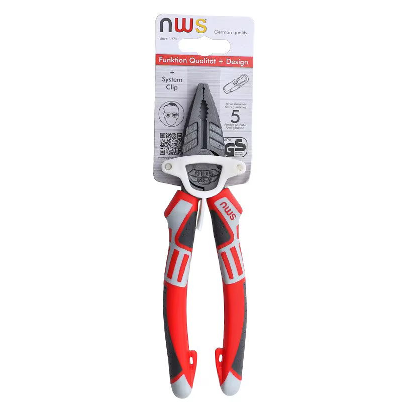 Coupe-fil multifonctionnel 6 ''/7''/8 ", pince d'électricien allemand, tête de serrage épaisse, outi