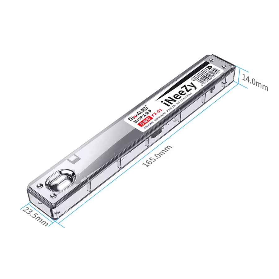 Qianli – pincettes iNeezy en acier inoxydable poli à la main, outils de réparation de cavalier BGA,