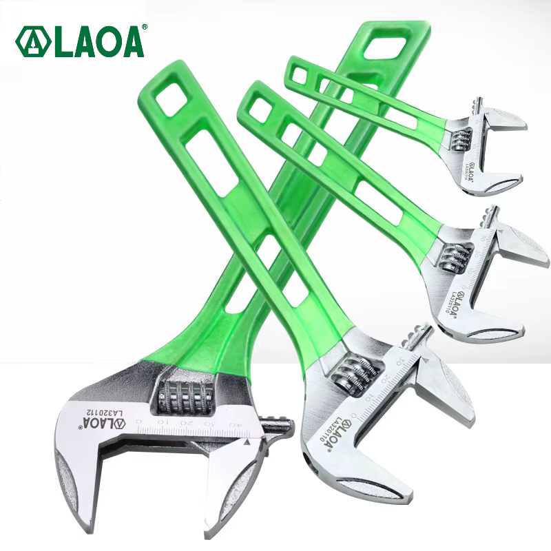 LAOA – clé à lumière réglable à grande ouverture, clé multifonctionnelle pour tuyau de salle de bain