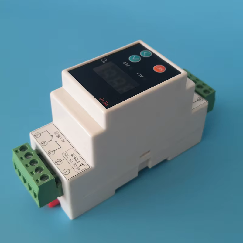 AC90~260V -40~110 ℃   Thermostat sur Rail Din avec capteur, sortie relais bidirectionnelle, contrôle