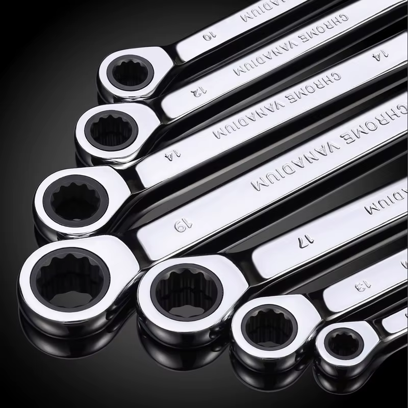 Jeu de clés à cliquet, anneau d'engrenage à 72 dents, jeu de clés à douille dynamométrique, combinai