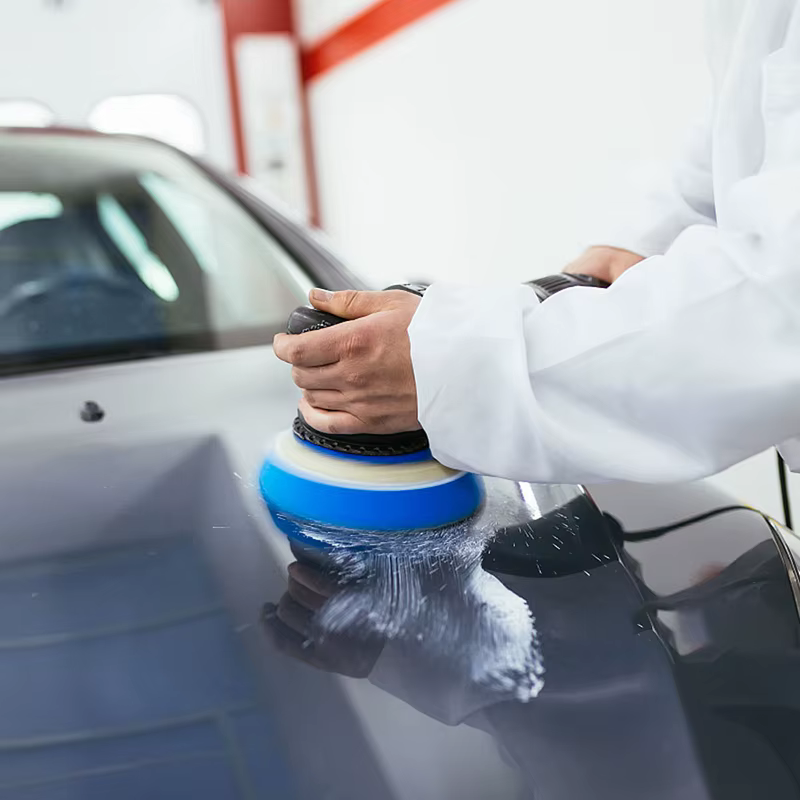 5 pièces ensemble tampon de polissage de cire de voiture disque de polissage 3/4/5/pouces outils de