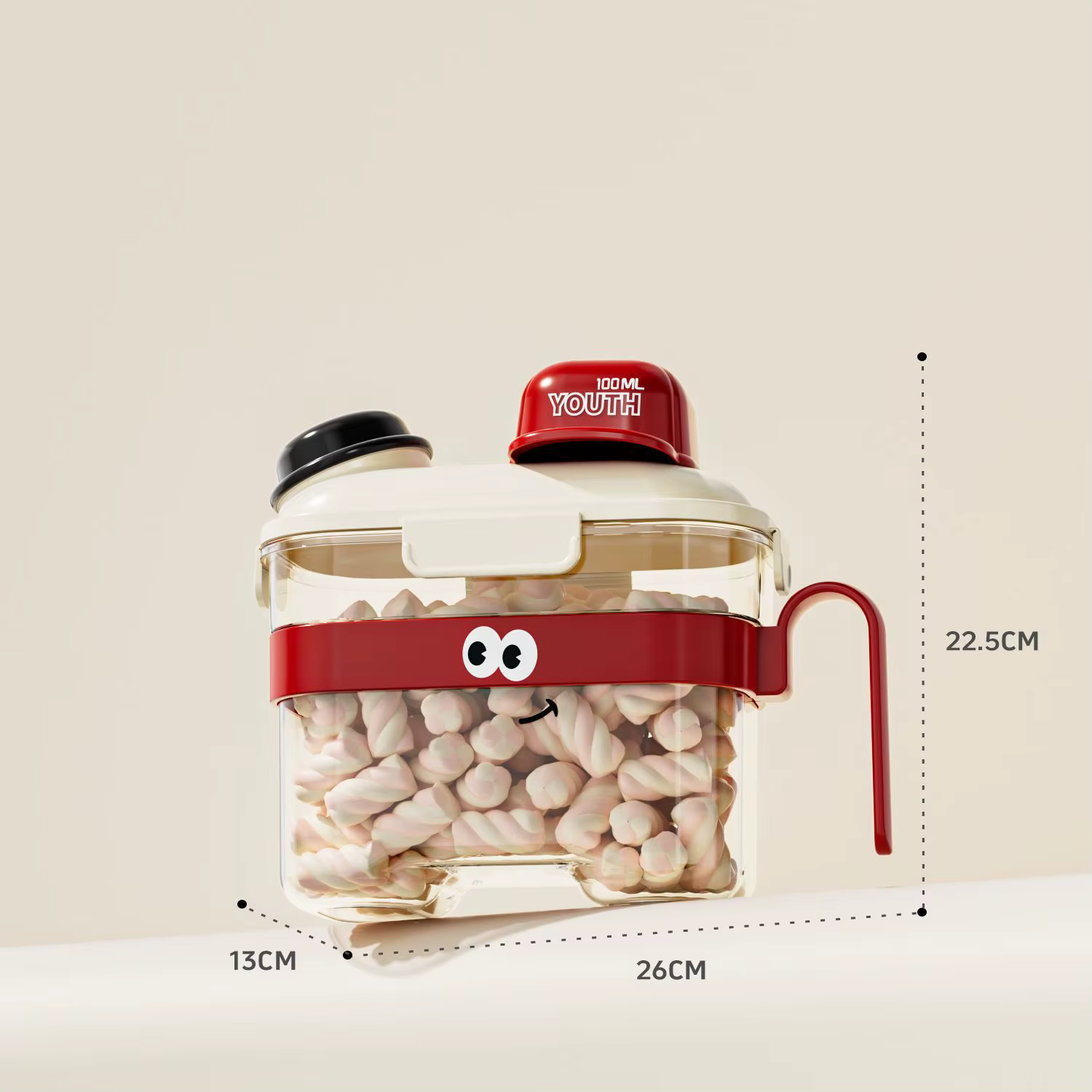 Seau de stockage pour aliments pour chats, réservoir scellé pour aliments pour chiens, conteneur de 