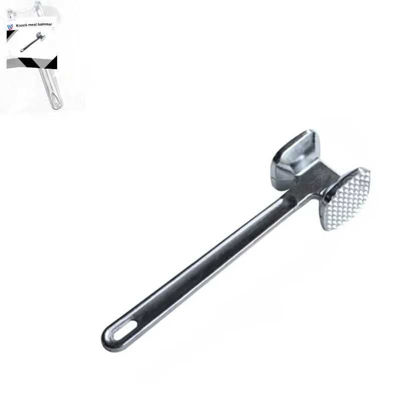 Marteau à viande en alliage d'aluminium, marteau à viande pour Steak, grande rangée de viande en vra