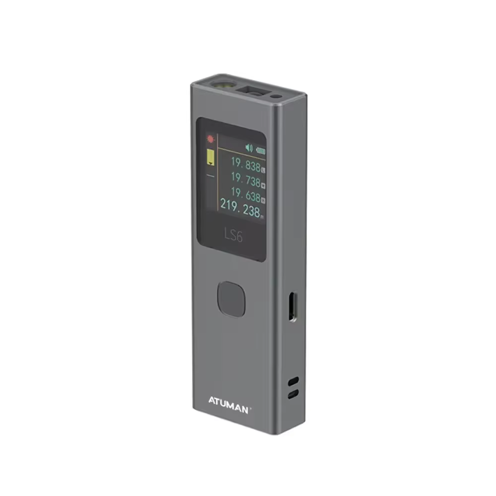 Télémètre laser DUKA ATuMan LS6 40m, portable, rechargeable, mini mesureur de distance et d'angle, o