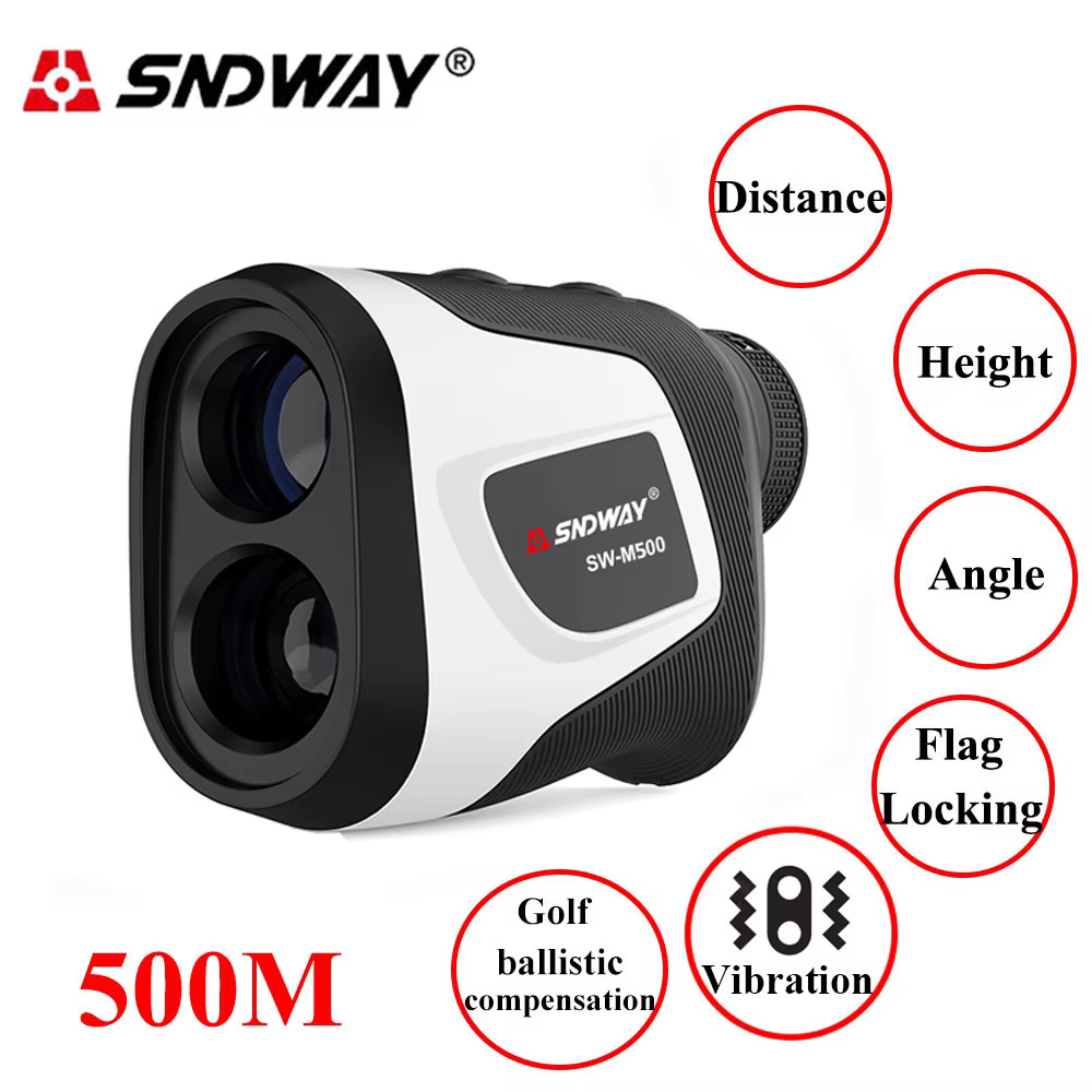 SNDorganites-Télémètre laser, télescope monoculaire pour la chasse, télémètre de golf, télémètre las