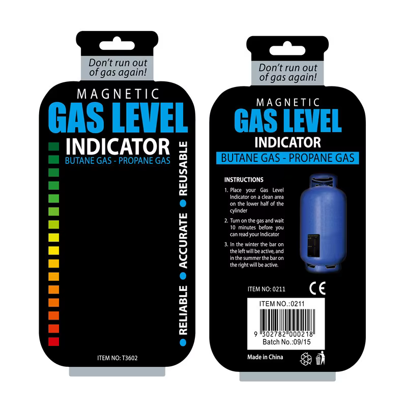 Indicateur de niveau magnétique pour réservoir de gaz GPL (propane, butane), jauge de température po