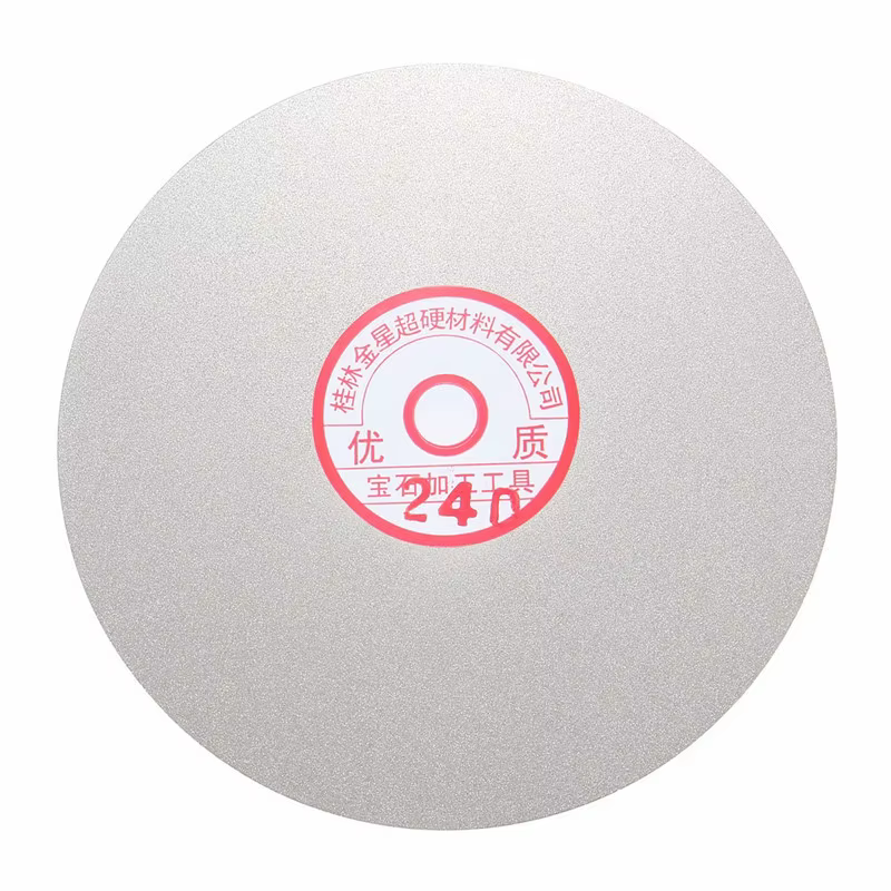 4 pièces/ensemble disque de polissage diamant 600 800 1200 3000 grain lapage meulage 6 "disque de me
