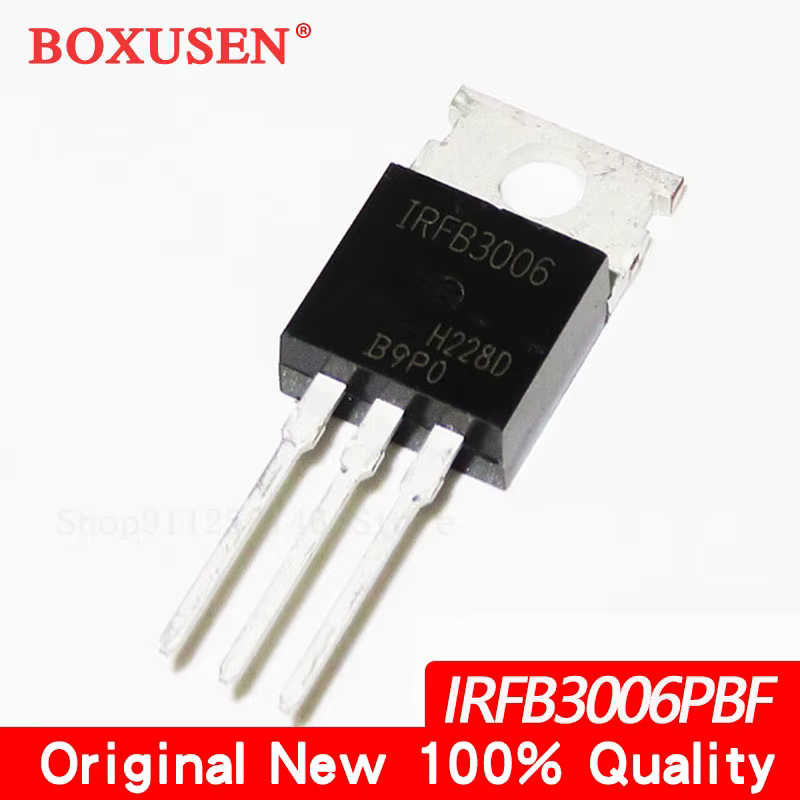 Porte de niveau logique MOSFET canal N, 10 pièces, IRFB3006PBF TO220 IRFB3006 TO-220 60V 195A