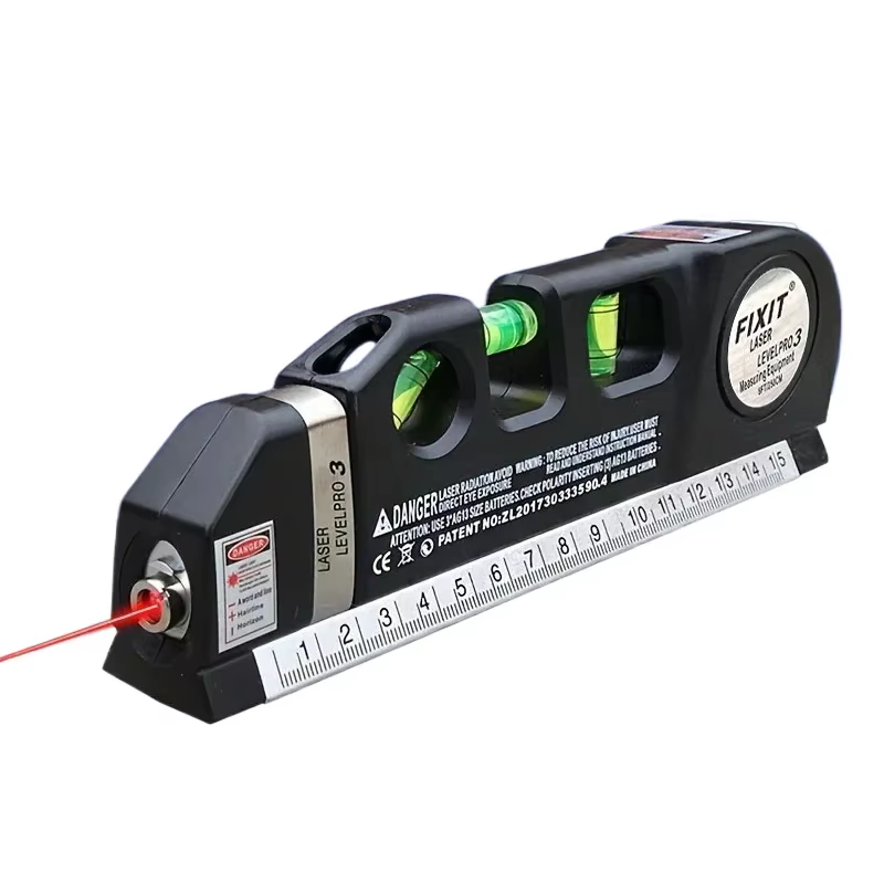 Un ensemble d'outils de niveau laser domestique pratique, multifonctionnel, avec niveau laser standa