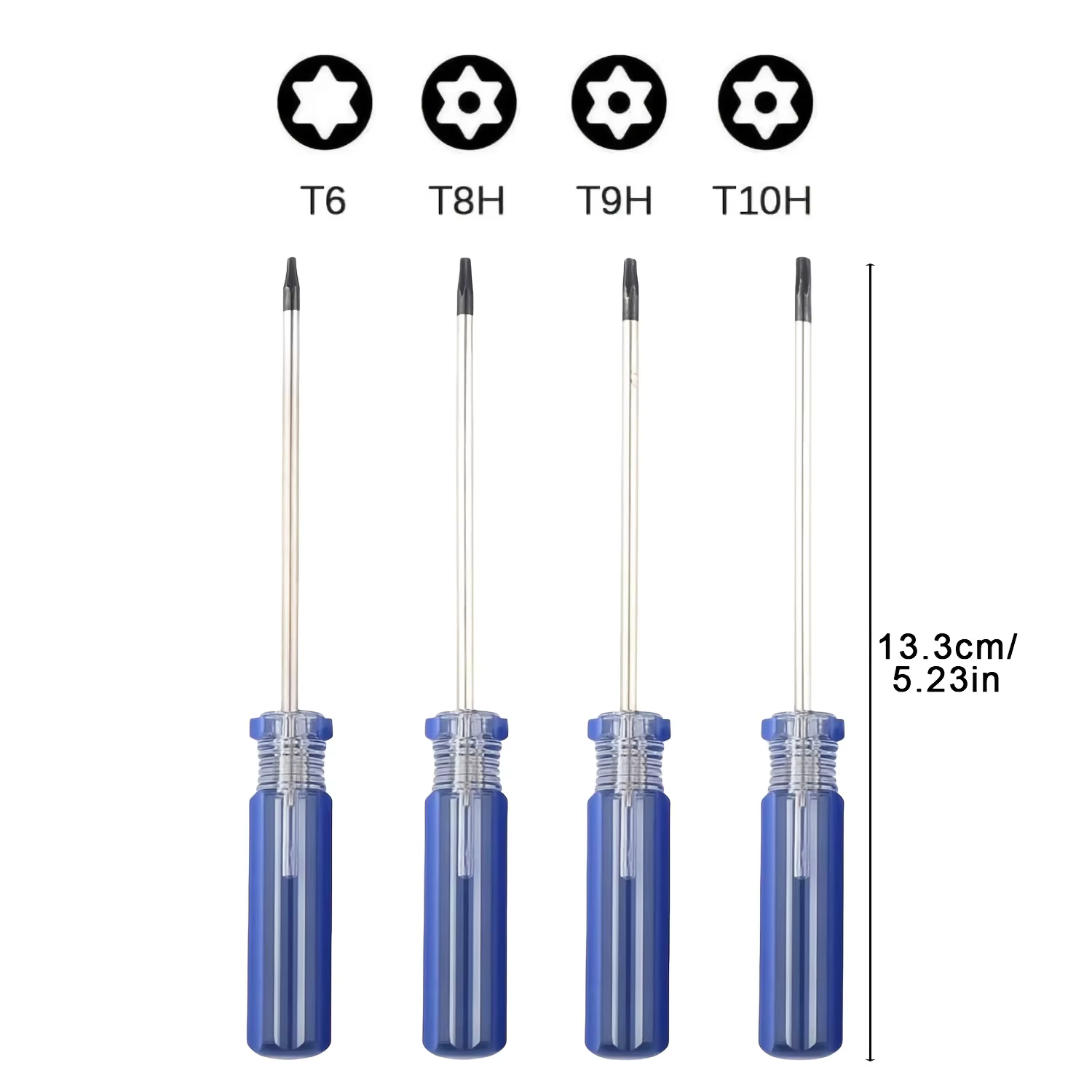 Jeu de tournevis Tork 4 pièces T6, T8, T9, T10, adapté à la réparation des manettes PS4 et PS5 des s