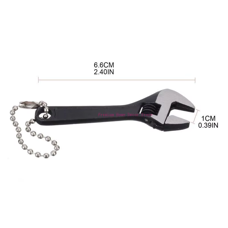 Téléle mâchoire 0-10 mm 66 mm 2,6 pouces mini-métal ajusté Spanner à main outil réparation à main