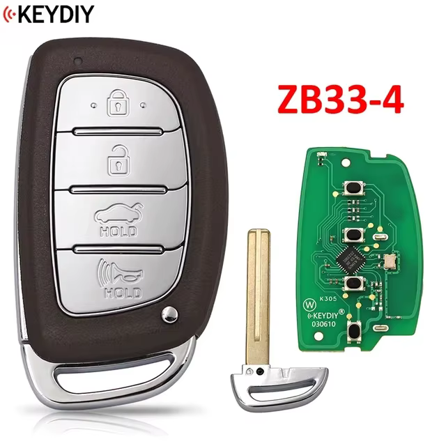 1/2 pcs Original EllYDIY KD ZB33-3 ZB33-4 Universel Smart clé pour Hyundai Style ZB Série À Distance