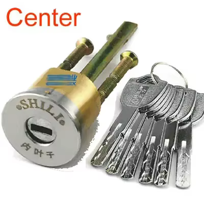 Cylindre de serrure de porte extérieur de niveau C, antivol universel, centre de noyau de serrure, f